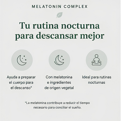 Melatonin Complex | 60 Cápsulas